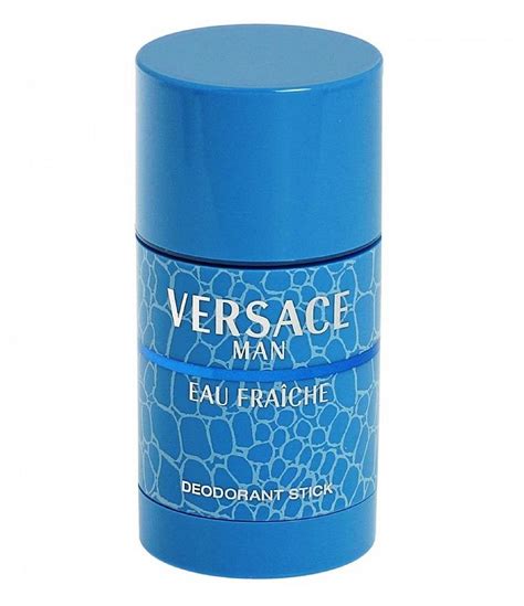 versace man eau fraiche deodorant spray|designer deodorant stick for men.